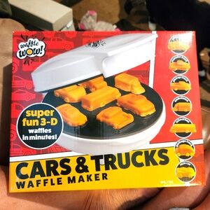 Cars and Trucks Waffler Maker NIB
